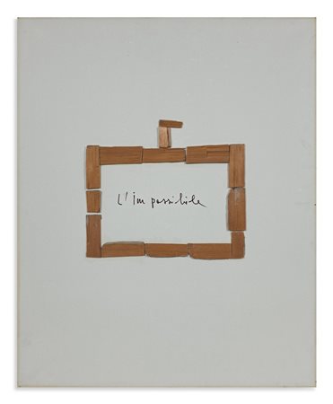 CUCCHI ENZO (n. 1949) - L'IM POSSIBILE.