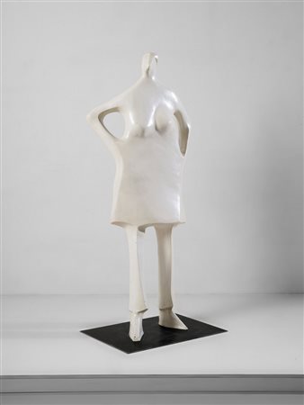 METZLER KURT LAURENZ (1941 - 2024) - STRASSENMENSCHEN (WHITE).