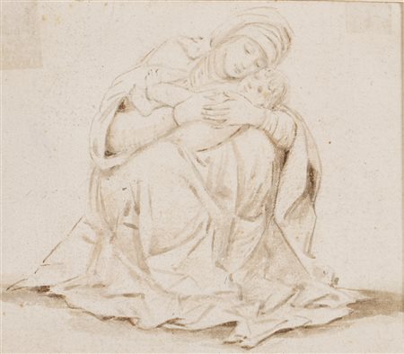 SCUOLA ITALIANA, Madonna col bambino