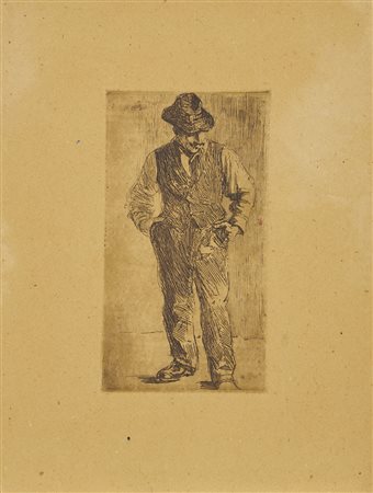 INCISORE ITALIANO, Figura di uomo