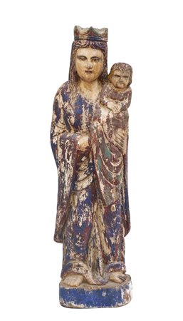 MADONNA CORONATA CON GESU' BAMBINO