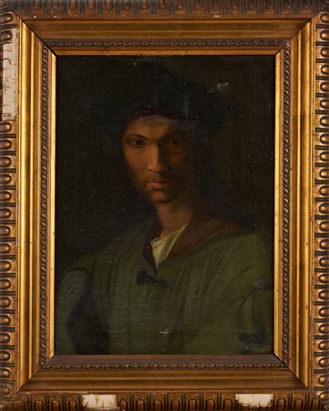 ANONIMO, Derivazione dal Ritratto di Baccio Bandinelli di Andrea del Sarto