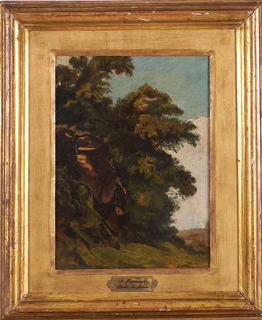 FONTANESI ANTONIO, Studio di frasca