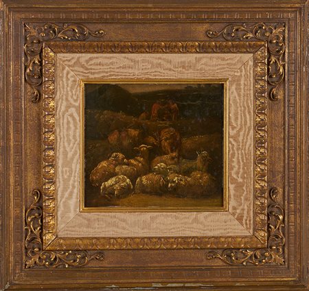 JACOB VAN STRIJ - ATTRIBUITO, Gregge,