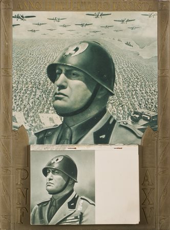 STABILIMENTI POLIGRAFICI BOLOGNA, Calendario Anno II Dell'Impero Fascista