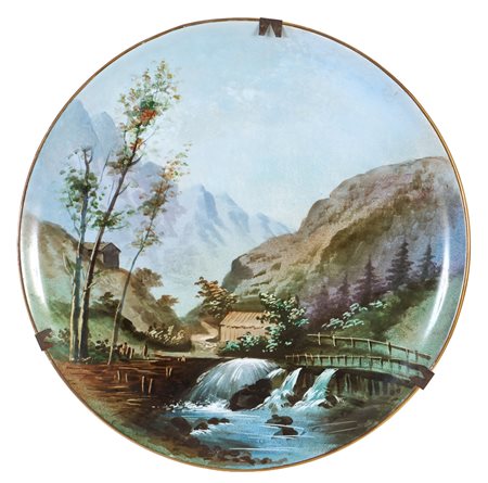 SOCIETA' CERAMICA ITALIANA LAVENO, Piatto