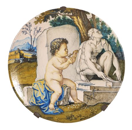 PIETRO MAZZUOLI, Piatto
