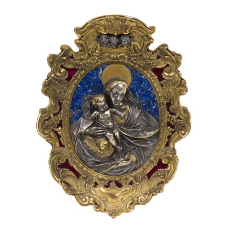 Placca in argento e bronzo, Bologna, XX secolo