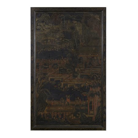 Pannello, Cina, prima metà del XIX secolo