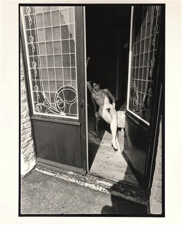 PINEL MICHEL Francia 1949 "Porte entre baillée"