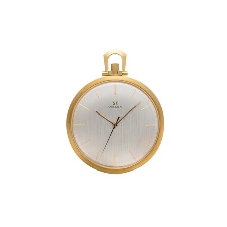 OMEGA Orologio da tasca da uomo in oro 18K. Anni 1950 ca. Quadrante,...