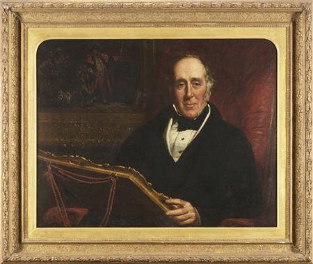 John Partridge (Attribuito)

"Ritratto di Lord Colborne, il connoisseur" 1845
ol