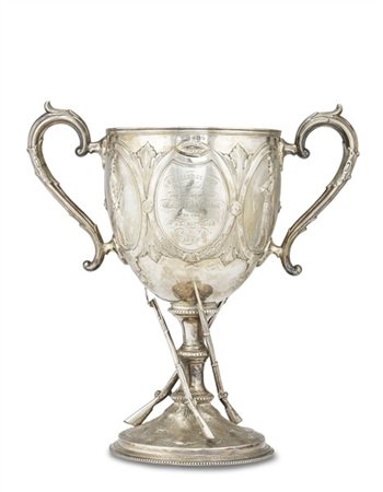 Trofeo in argento "Challenge cup presented by the right hon.ble Walter Lord For