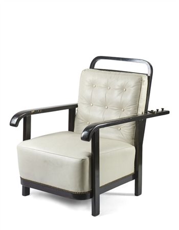 Thonet Poltrona reclinabile. Austria, inizio secolo XX. Struttura in legno di fa
