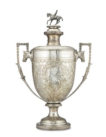 * Trofeo equestre in argento "The Simonside Cup presented by David Gibbons Esq
