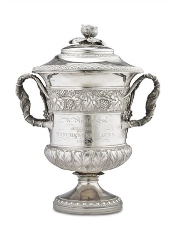 * Trofeo in argento "R. Meyler Sq Stewart Winchester Races 1814", corpo decorat