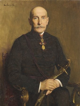 Heinrich von Angeli * "Il principe Nikolaus Palffy in uniforme con decorazioni e