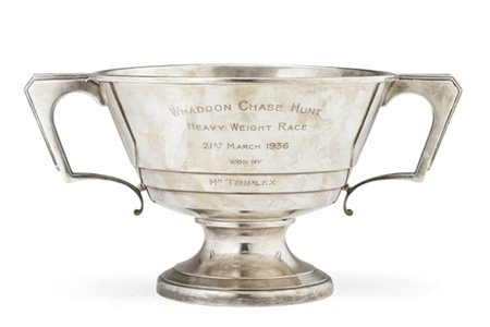 * Trofeo in argento biansato "Whaddon Chase Hunt. Heavy Weight Race 21st March