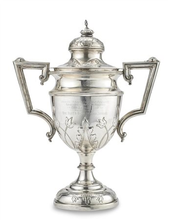 Trofeo di bowling in argento "Leather Trades Amateur Athletic Associations (Bow