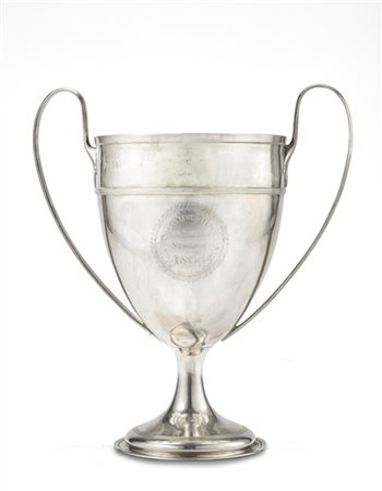 Coppa in argento biansata "For the Best Stallion, 1806" de "Agricultural Societ