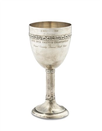 Trofeo in argento "2 Holes in one, E. Fiddian, Irish Open Amateur Championship