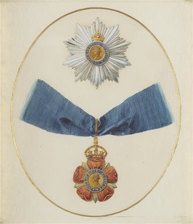 Artista dell'inizio del secolo XX, "Onoreficenza dell'Ordine dell'Impero Indian