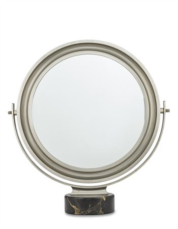 Sergio Mazza Specchio da tavolo modello "Narciso". Produzione Artemide, Milano 1
