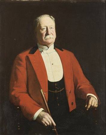 John Frederick Harrison Dutton * "Ritratto del colonnello France-Hayhirst" 
olio