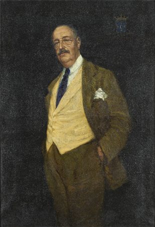 * Ignoto di inizio secolo XX

"Ritratto di Alessandro Capei" 
olio su tela (cm