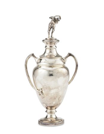 Trofeo di golf in argento a corpo liscio "C.A.Palmer runner-up. British Amateur