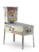 Flipper Gottlieb's Slick Chick, 1963 (cm 130x170x56)
Mobile in legno verniciato