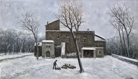 Paesaggio innevato 