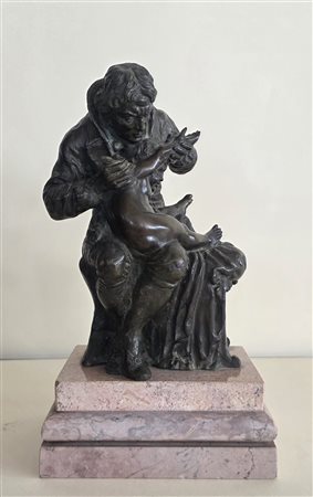 Edward Jenner inocula il vaccino del vaiolo al figlio"