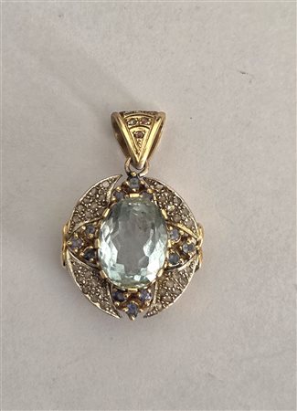 Elegante ciondolo vintage in oro