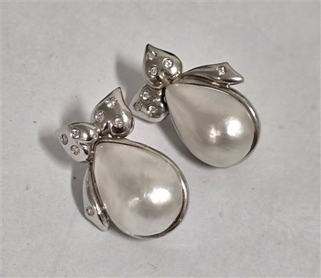 Orecchini oro e perle