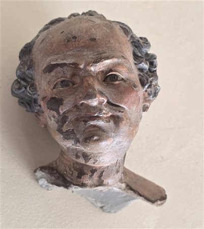 Testa in terracotta 