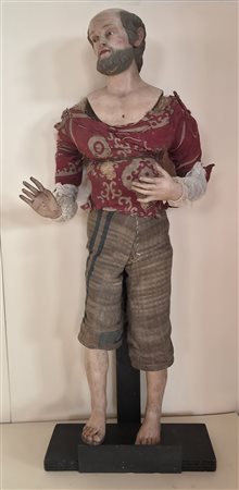 Imponente scultura da presepe