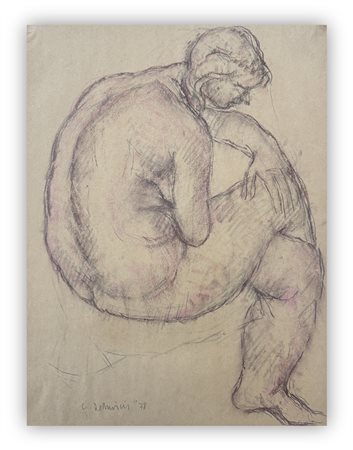 CRISTOFORO DE AMICIS (1902-1987) - Senza Titolo, 1978