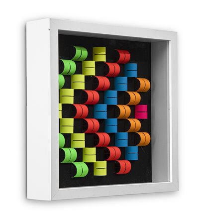 DARIO ZAFFARONI (1943) - Polimodularità fluorescente, 2021