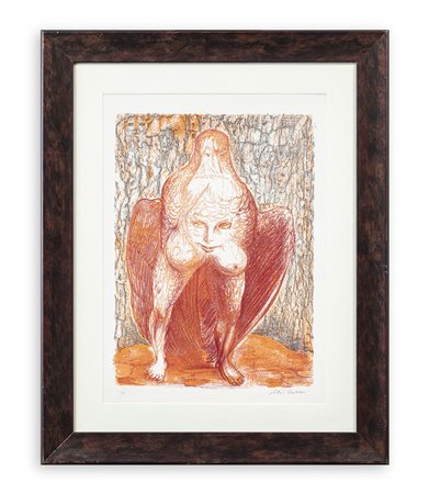 ALIGI SASSU (1912-2000) - La grande meretrice, 1982