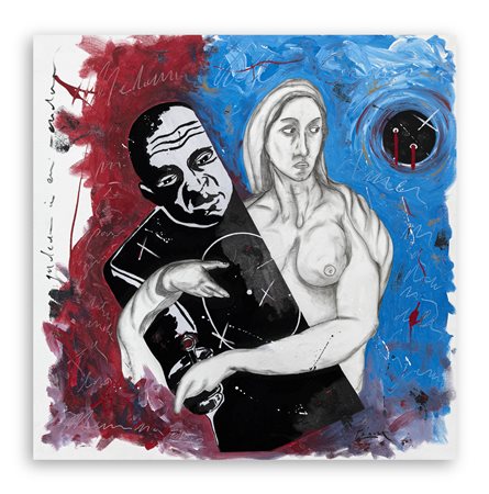 DANIELE FALANGA (1974) - La Madonna delle sagome, 2012