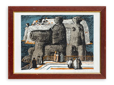SALVATORE FIUME (1915-1997) - Senza Titolo