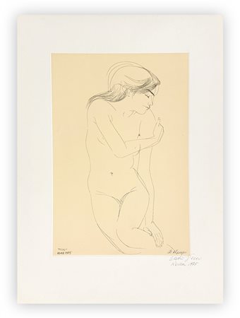 EMILIO GRECO (1913-1995) - Nudo, 1975