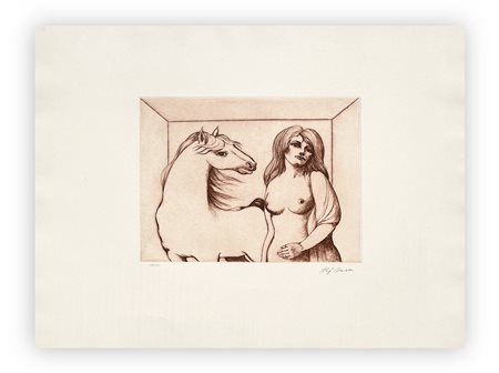 ALIGI SASSU (1912-2000) - L'amazzone bianca, 1975