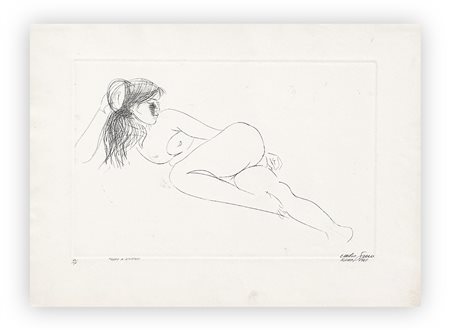 EMILIO GRECO (1913-1995) - Nudo a sinistra, 1969