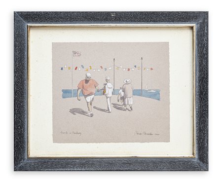 MARCO MANZELLA (1962) - Tourist in Monterey, 2000