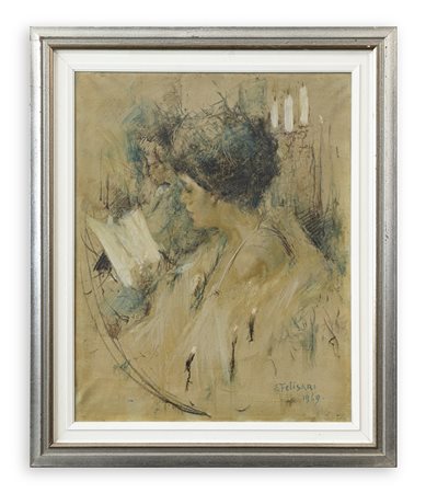 ENRICO FELISARI (1897-1981) - Senza Titolo, 1969