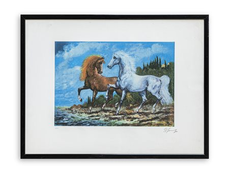 GIOVAN FRANCESCO GONZAGA (1921-2007) - Senza Titolo