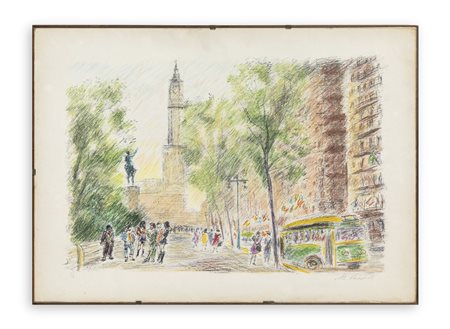 MICHELE CASCELLA (1892-1989) - Senza Titolo
