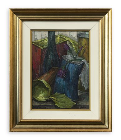 FRANCO FERLENGA (1916-2004) - Bottiglia, 1980